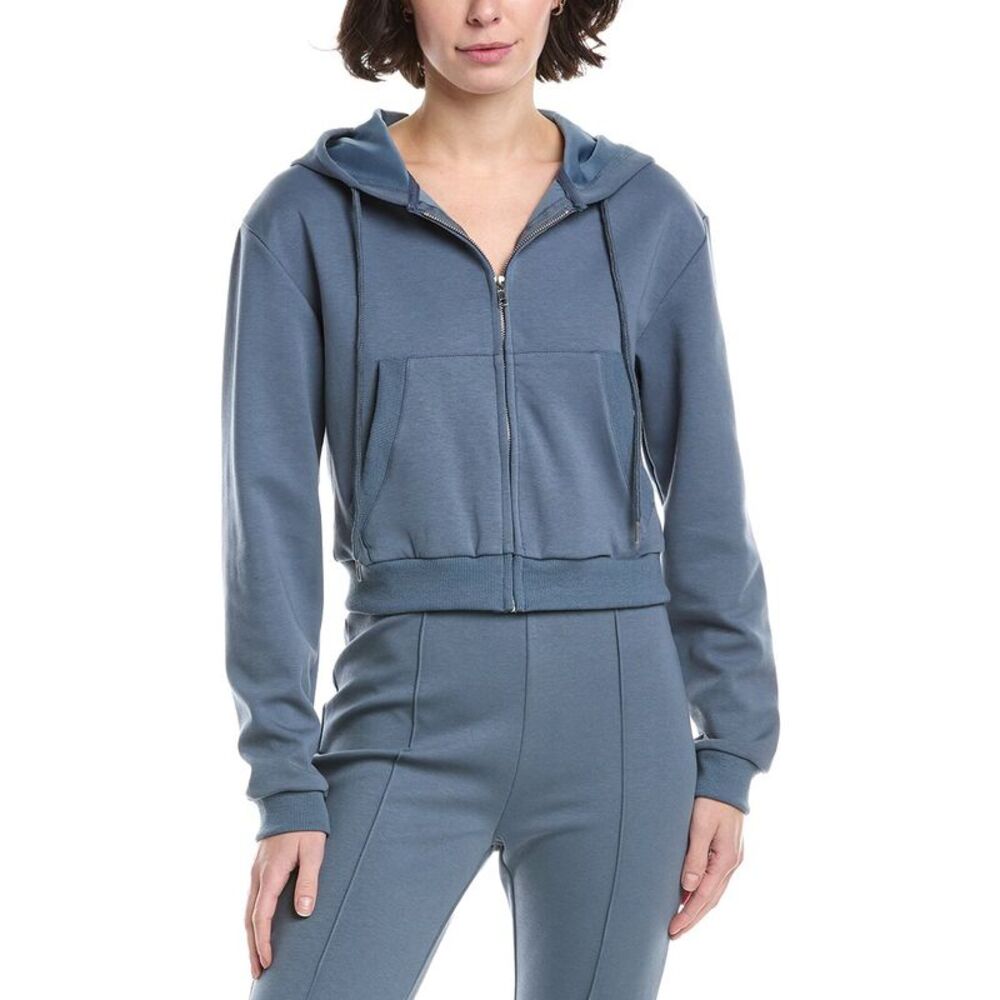 Lyra & Co Womens  Zip Hoodie, Blue